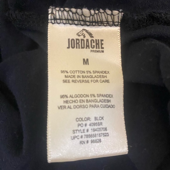 Jordache horse gold black tee - Picture 6 of 7
